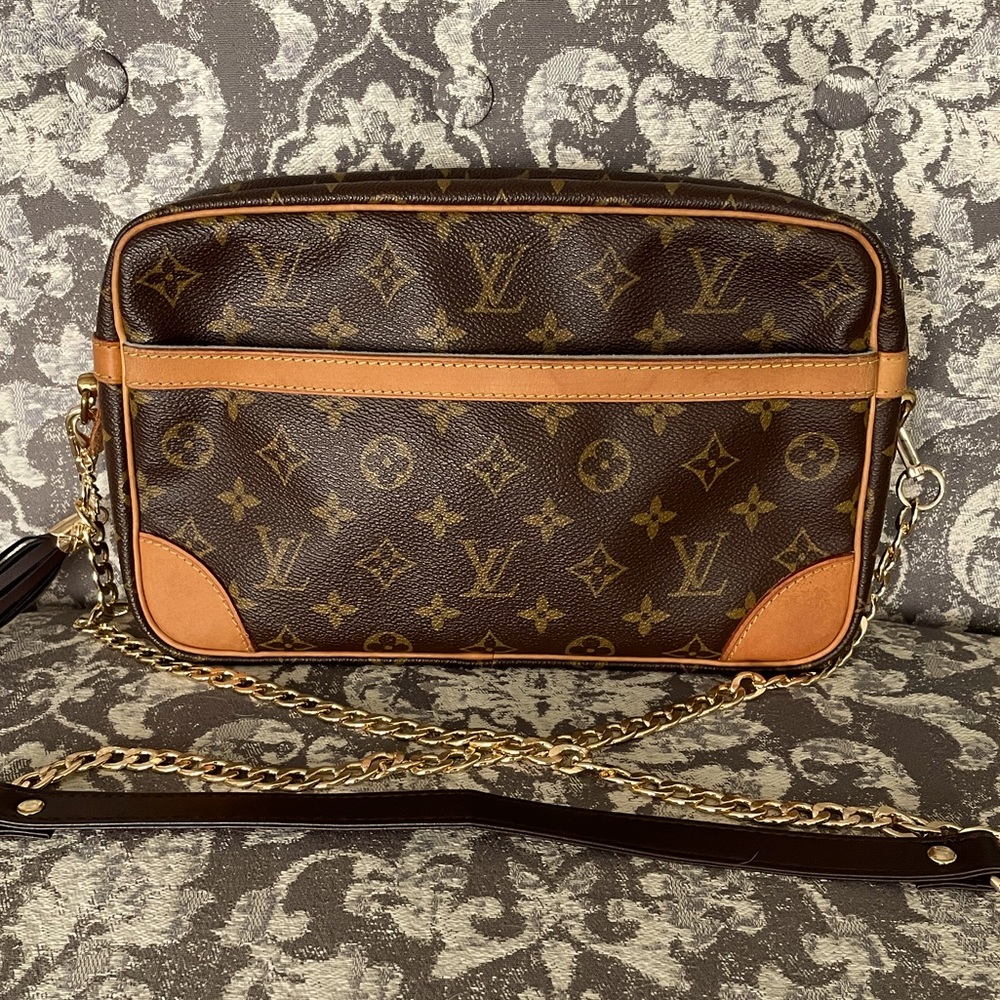 Authentic Louis Vuitton Compiegne 28 converted to Crossbody